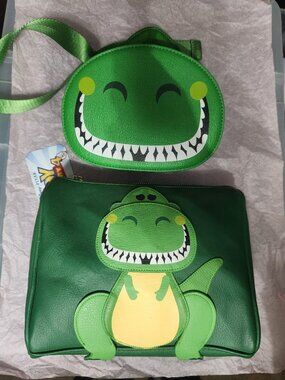 Loungefly Disney Hippack and Makeup Bag - Rex Toy Story Pixar